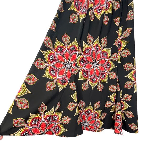 Karen Sport Maxi Boho Skirt, 1X Multicolor - Picture 6 of 8